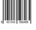 Barcode Image for UPC code 5401043598465