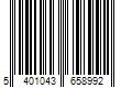 Barcode Image for UPC code 5401043658992