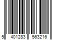 Barcode Image for UPC code 5401283563216