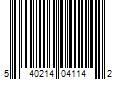 Barcode Image for UPC code 540214041142