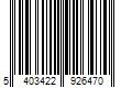 Barcode Image for UPC code 54034229264777