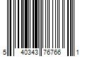 Barcode Image for UPC code 540343767661