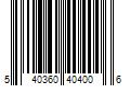 Barcode Image for UPC code 540360404006