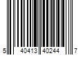 Barcode Image for UPC code 540413402447