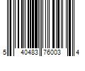 Barcode Image for UPC code 540483760034