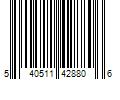 Barcode Image for UPC code 540511428806