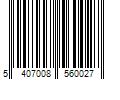 Barcode Image for UPC code 5407008560027. Product Name: Meurisse chocolate Meurisse Dark Chocolate With Orange 100G