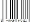 Barcode Image for UPC code 5407009670862