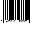 Barcode Image for UPC code 5407010260625