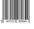 Barcode Image for UPC code 5407010260649