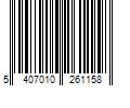 Barcode Image for UPC code 5407010261158