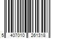 Barcode Image for UPC code 5407010261318