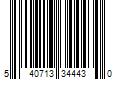 Barcode Image for UPC code 540713344430