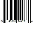 Barcode Image for UPC code 540818244284