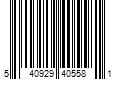 Barcode Image for UPC code 540929405581