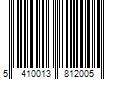 Barcode Image for UPC code 5410013812005