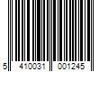 Barcode Image for UPC code 5410031001245