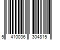 Barcode Image for UPC code 5410036304815