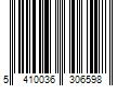 Barcode Image for UPC code 5410036306598