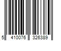 Barcode Image for UPC code 5410076326389