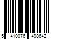Barcode Image for UPC code 5410076498642. Product Name: Procter & Gamble Head & Shoulders Microbiome Balance Anti Dandruff Smooth & Silky Shampoo 250ml