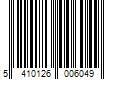 Barcode Image for UPC code 5410126006049