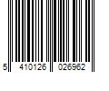 Barcode Image for UPC code 5410126026962