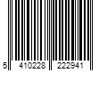 Barcode Image for UPC code 5410228222941