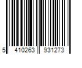 Barcode Image for UPC code 5410263931273