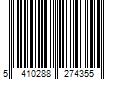 Barcode Image for UPC code 5410288274355