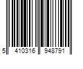 Barcode Image for UPC code 5410316948791