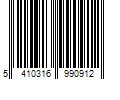 Barcode Image for UPC code 5410316990912