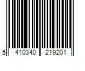 Barcode Image for UPC code 5410340219201