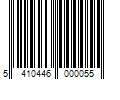 Barcode Image for UPC code 5410446000055