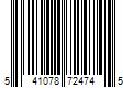 Barcode Image for UPC code 541078724745