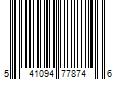 Barcode Image for UPC code 541094778746