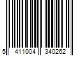 Barcode Image for UPC code 5411004340262