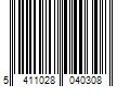 Barcode Image for UPC code 5411028040308