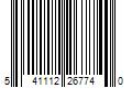 Barcode Image for UPC code 541112267740