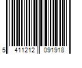 Barcode Image for UPC code 5411212091918