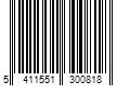 Barcode Image for UPC code 5411551300818