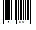 Barcode Image for UPC code 5411616003340