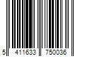 Barcode Image for UPC code 5411633750036