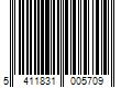 Barcode Image for UPC code 5411831005709