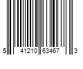 Barcode Image for UPC code 541210634673