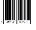 Barcode Image for UPC code 5412343002279