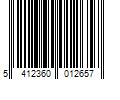 Barcode Image for UPC code 5412360012657