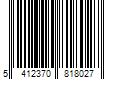 Barcode Image for UPC code 5412370818027