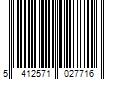 Barcode Image for UPC code 5412571027716