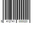 Barcode Image for UPC code 5412741000020